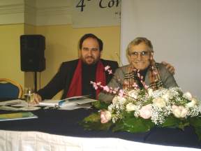 A destra il  Dr. Cutolo, il Prof. Frigiola a sinistra