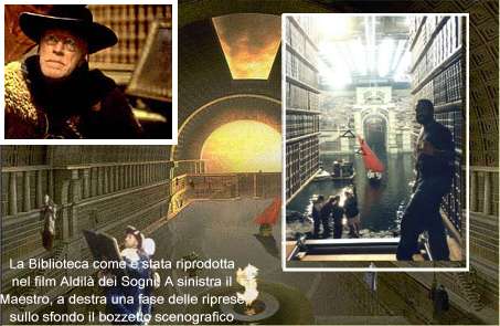 La Biblioteca come è stata riprodotta